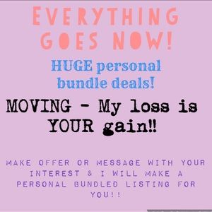 Everything MUST GO!!!!